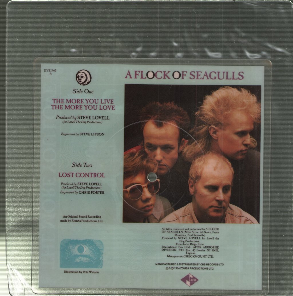 A Flock Of Seagulls - More You Live, The More You Love - 7 Inch