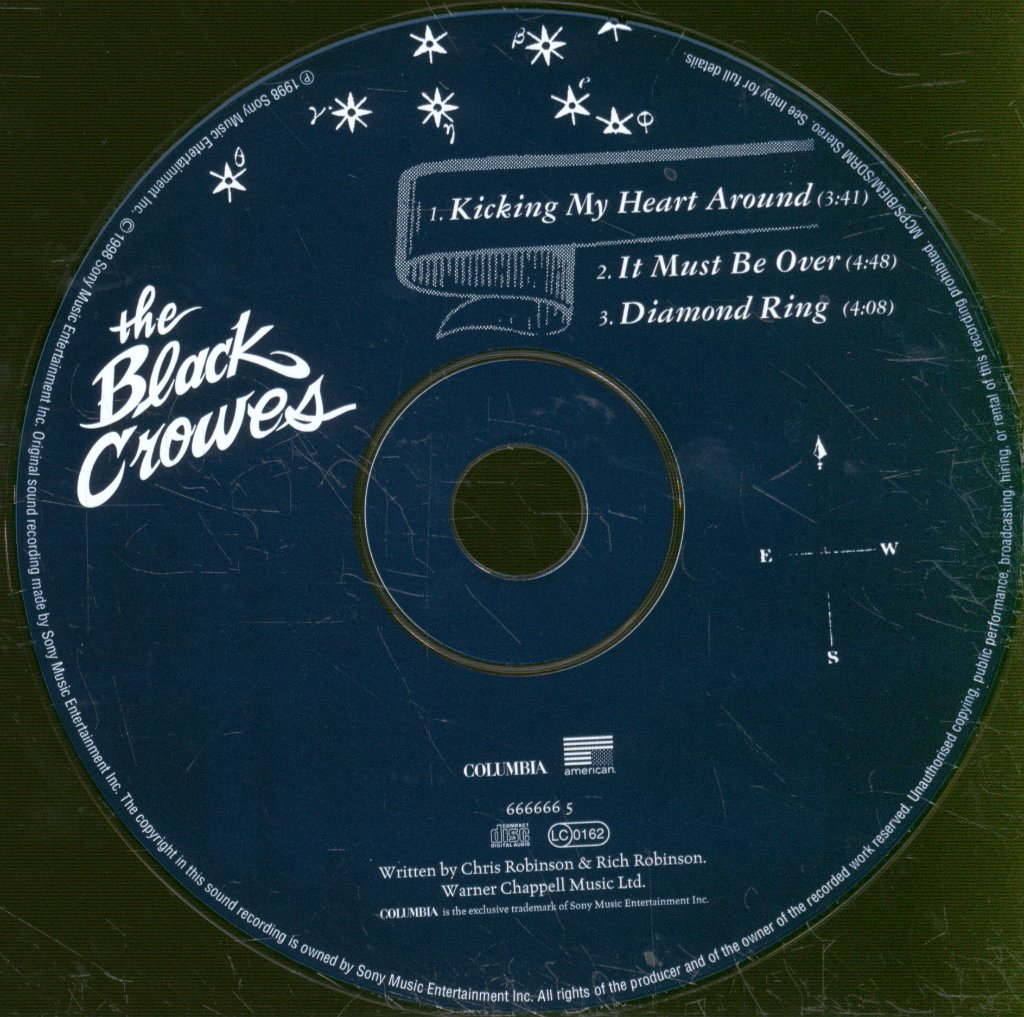 Black Crowes - Kicking My Heart Around - Cd