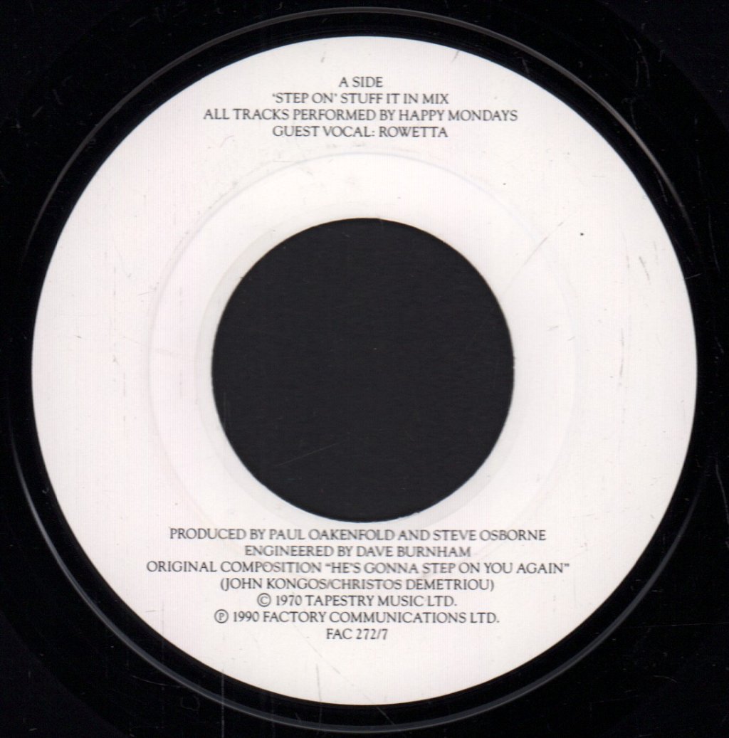 Happy Mondays - Step On - 7 Inch