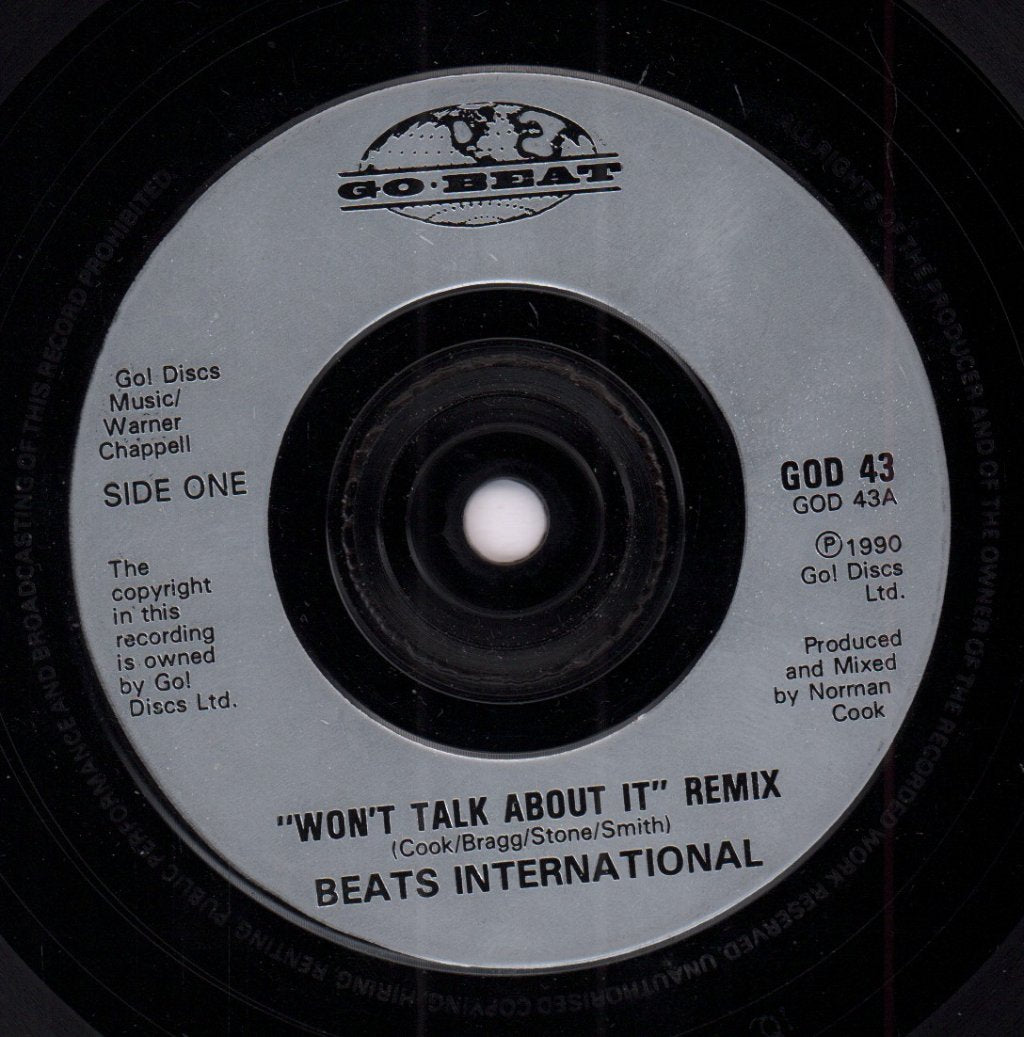 Beats International - Won't Talk About It - 7 Inch