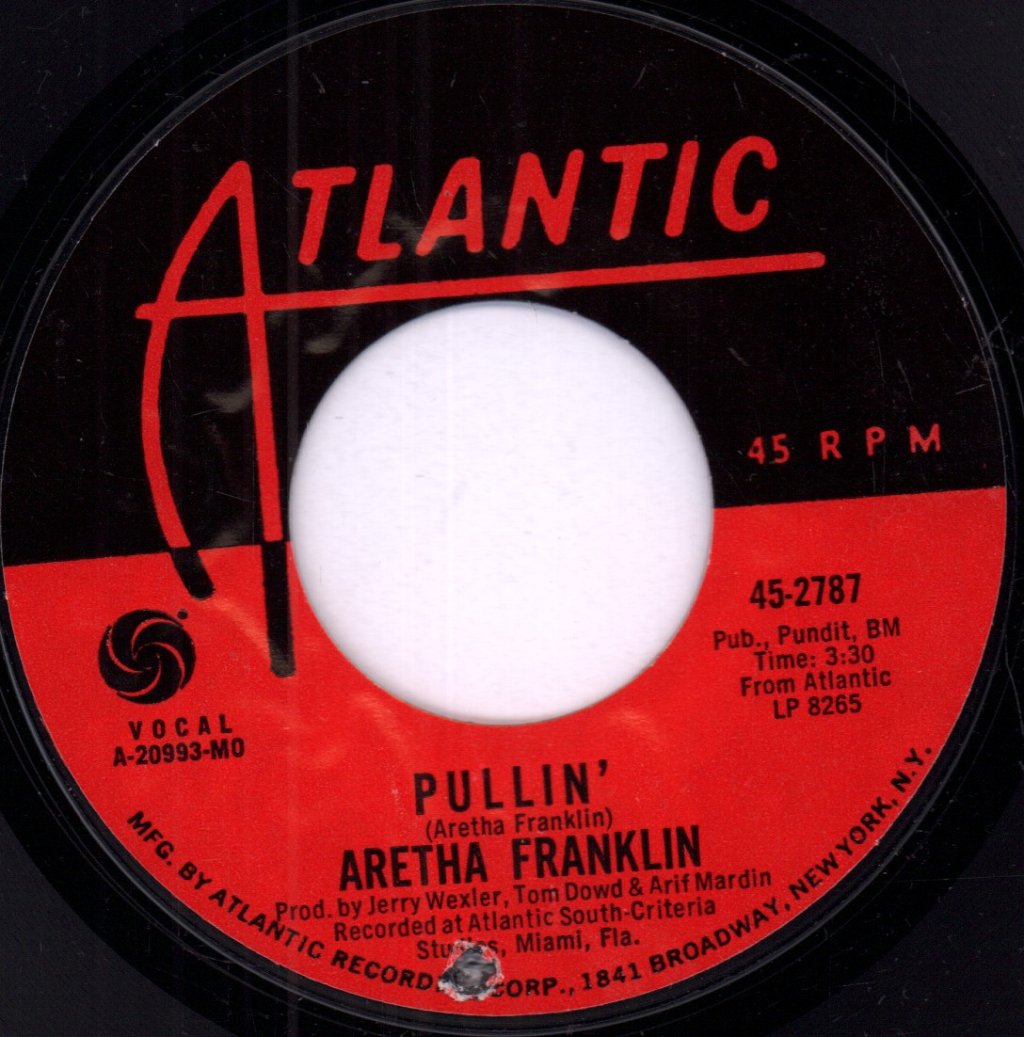 Aretha Franklin - Pullin - 7 Inch