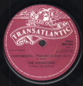 Johnstons - Continental Trailways Bus - 7 Inch