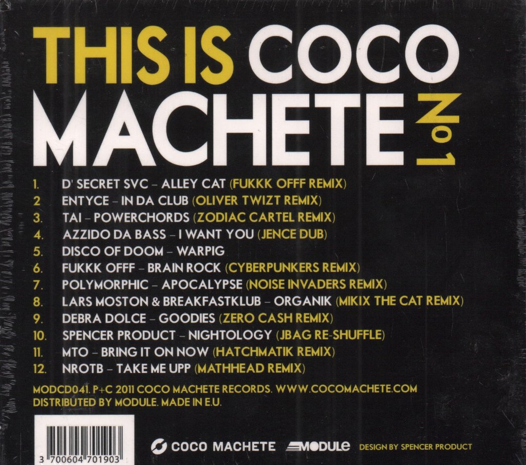 Various Artists - this is coco machete no 1 - Cd