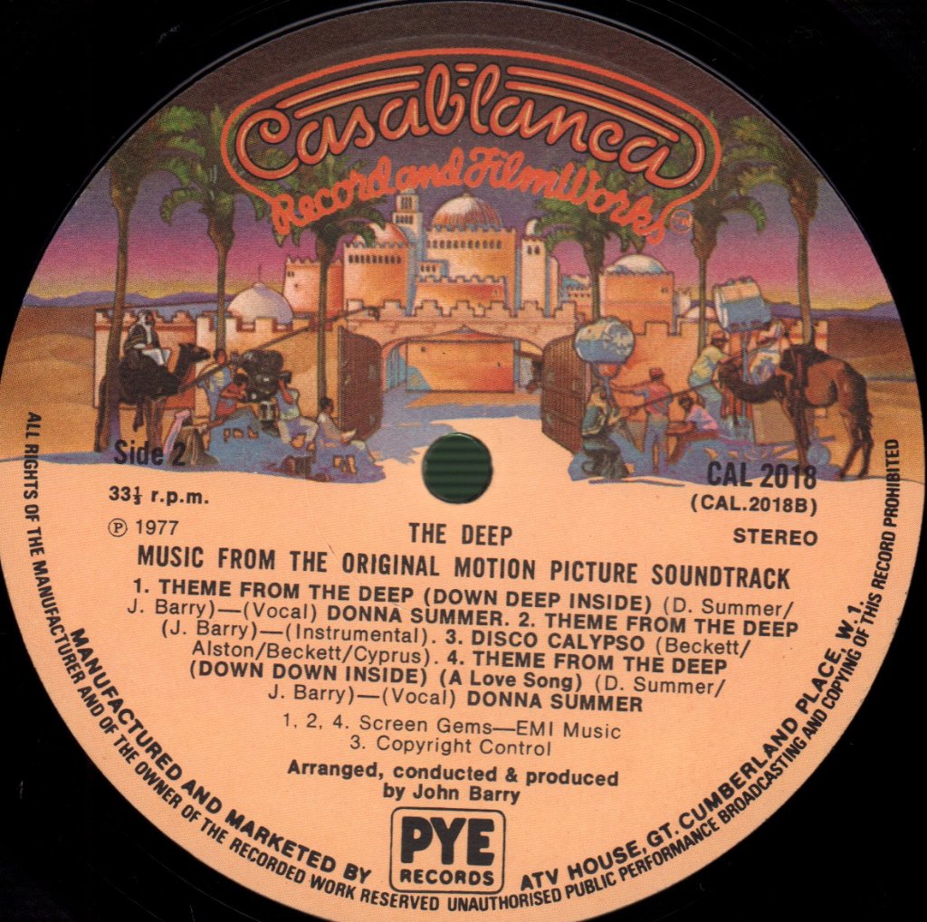 John Barry - Deep (Soundtrack) - Lp