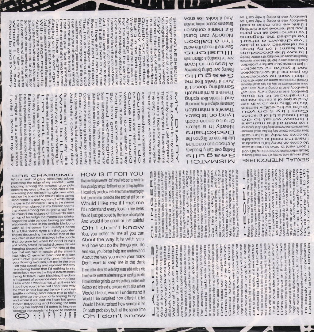 Henry Parr - Unusual - Lp