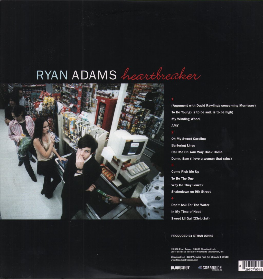 Ryan Adams - Heartbreaker - Double Lp