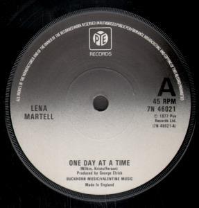 Lena Martell - One Day At A Time - 7 Inch