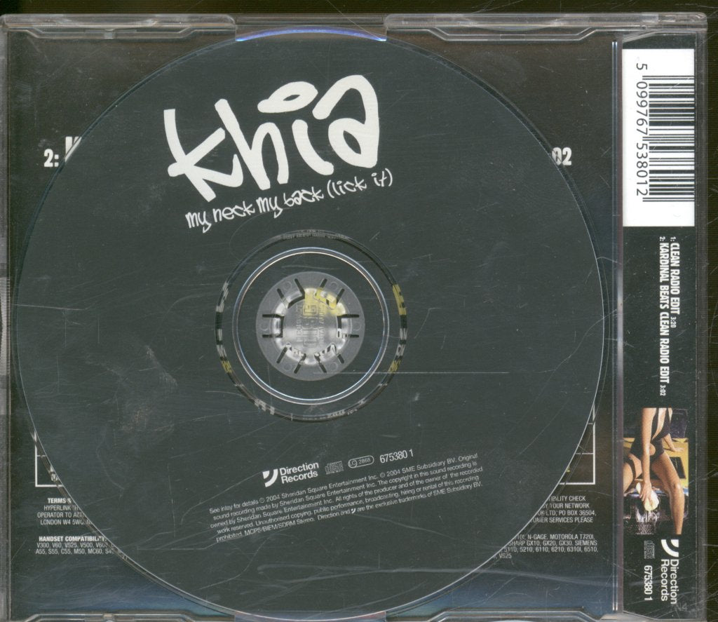 Khia - My Neck, My Back (Lick It) - Cd