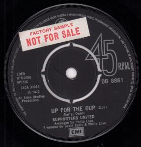 Supporters United - Up For The Cup - 7 Inch