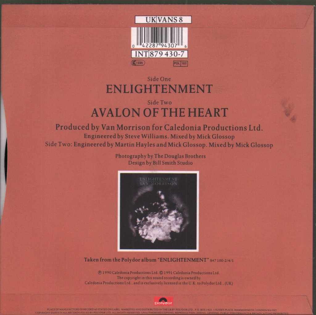 Van Morrison - Enlightnement - 7 Inch