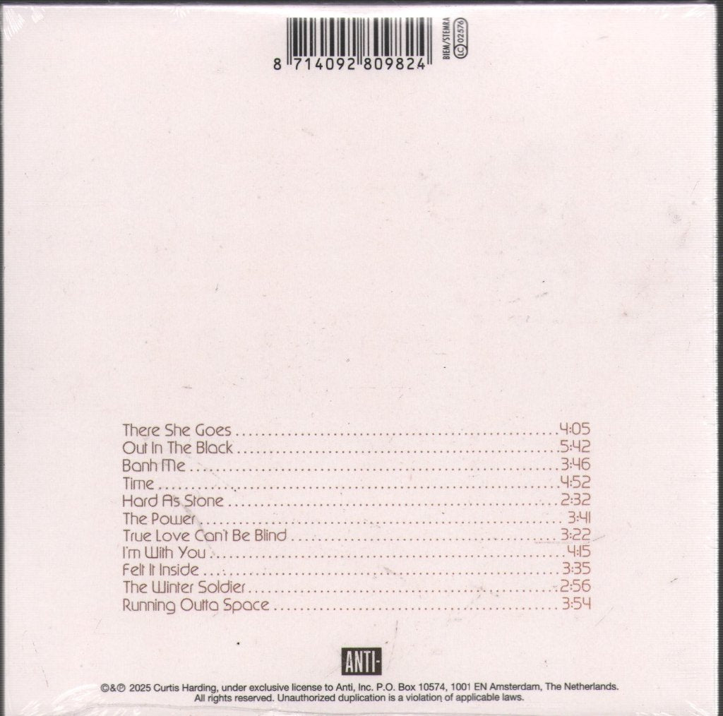 Curtis Harding - Departures & Arrivals: Adventures Of Captain Curt - Cd