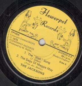 Jacksons (Uk Folk Group) - Well Song - 7 Inch