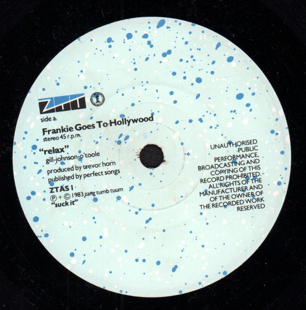 Frankie Goes To Hollywood - Relax - 7 Inch