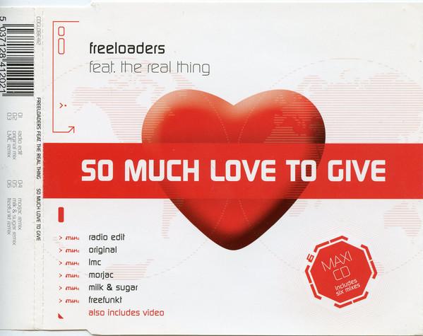 Freeloaders Feat. The Real Thing - So Much Love To Give - Cd