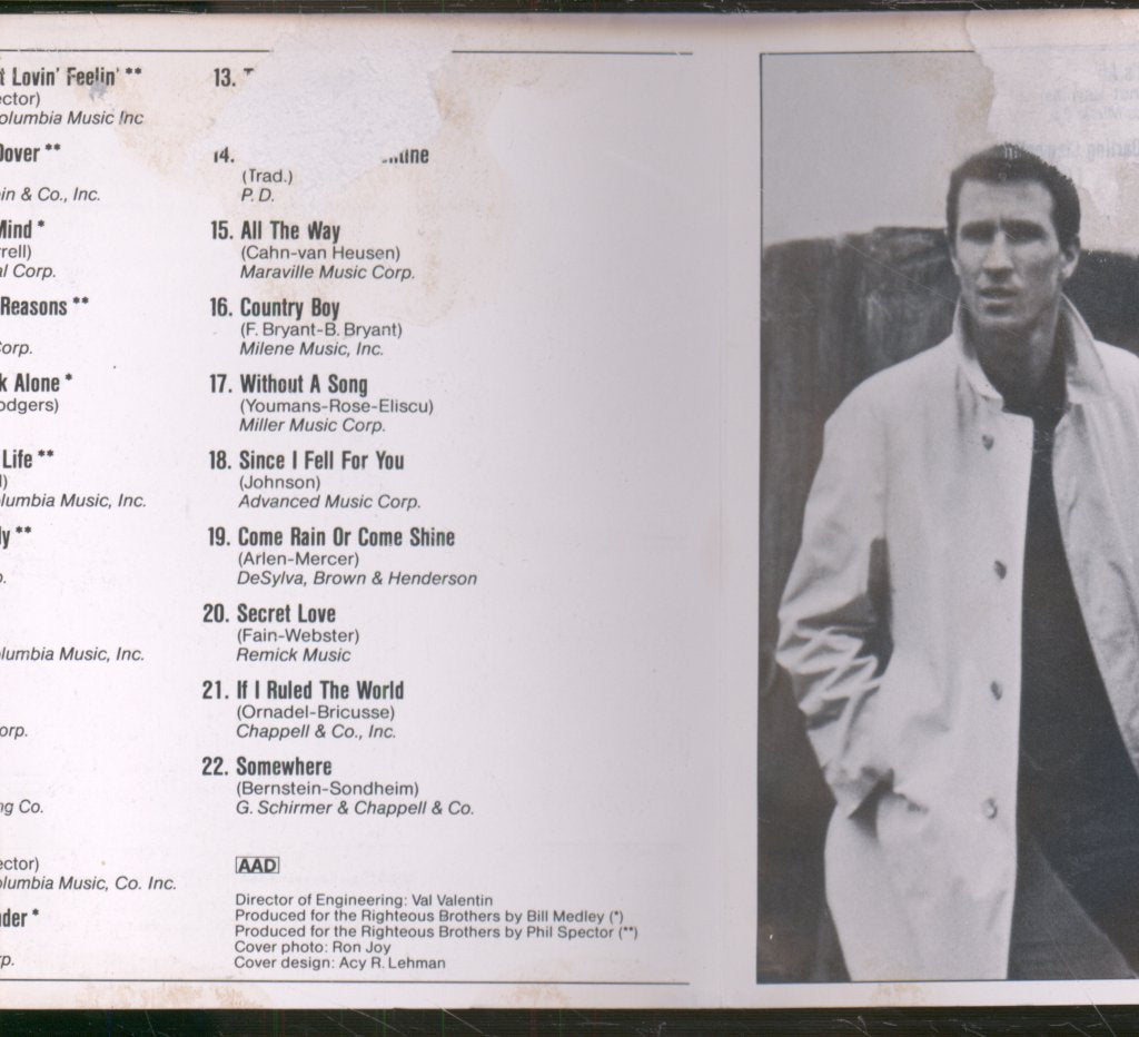 Righteous Brothers - Greatest Hits - Cd