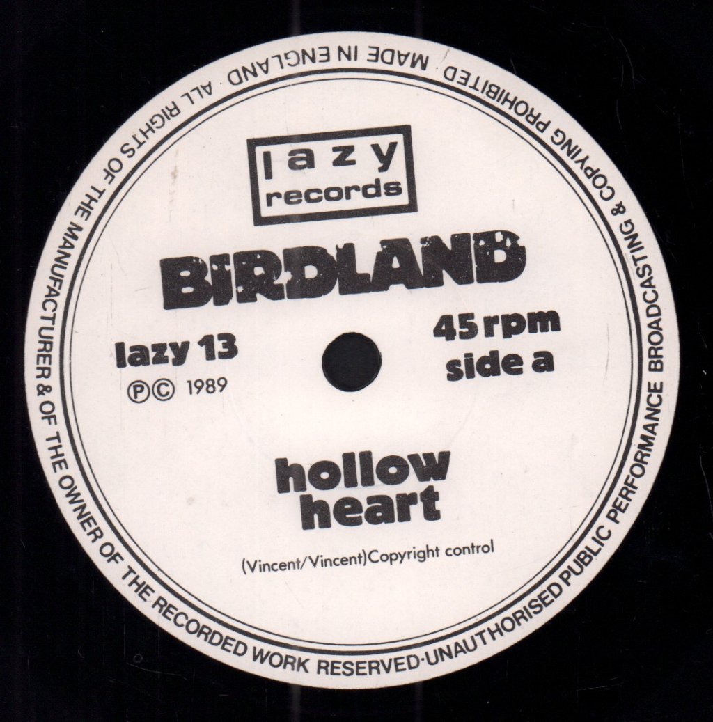 Birdland - Hollow Heart - 7 Inch