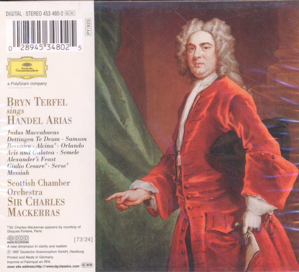 Bryn Terfel - Bryn Terfel Sings Handel Arias - Cd