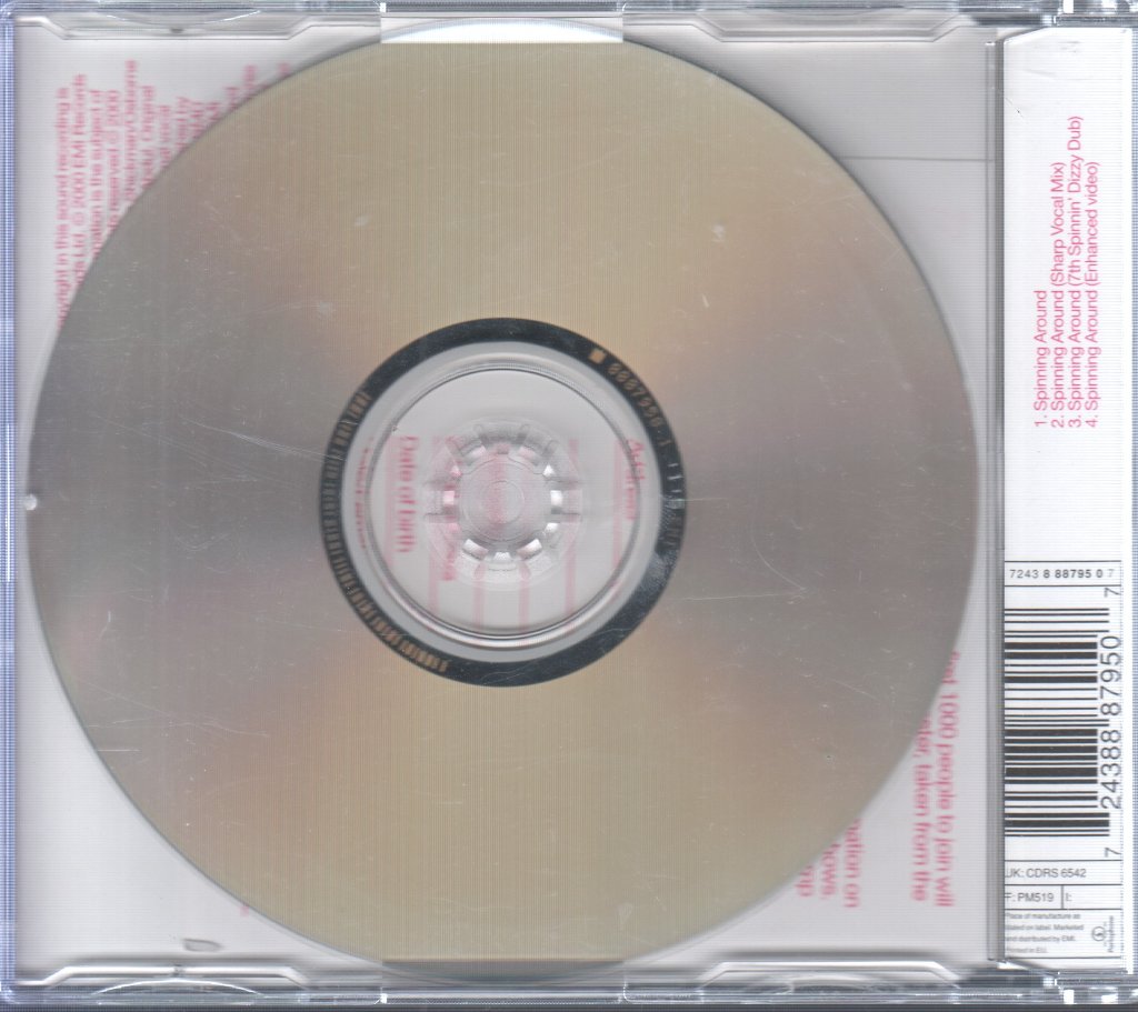 Kylie Minogue - Spinning Around - Cd