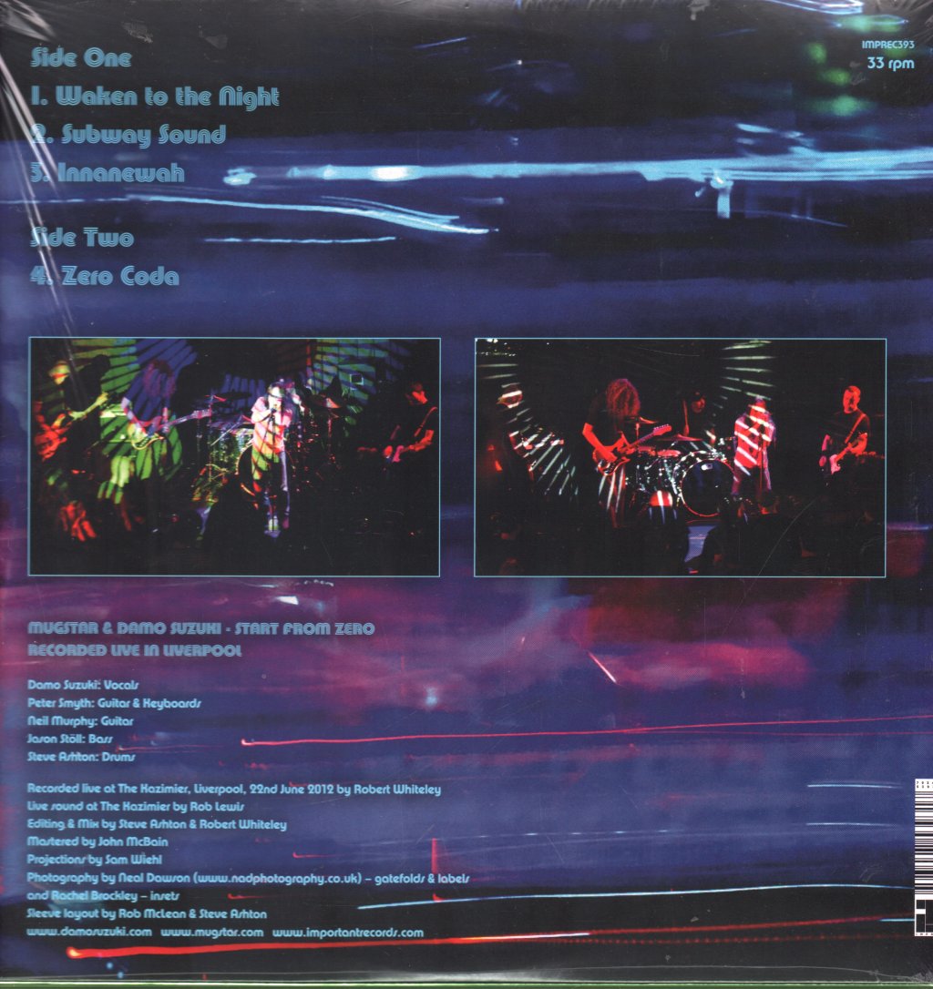 Mugstar / Damo Suzuki - Start From Zero - Lp