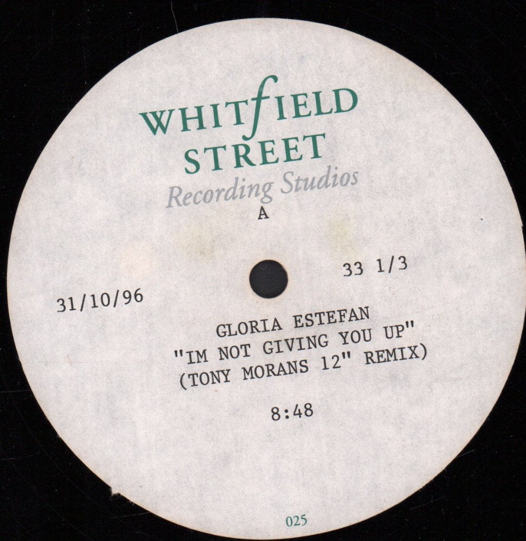 Gloria Estefan - I'm Not Giving You Up - 12 Inch