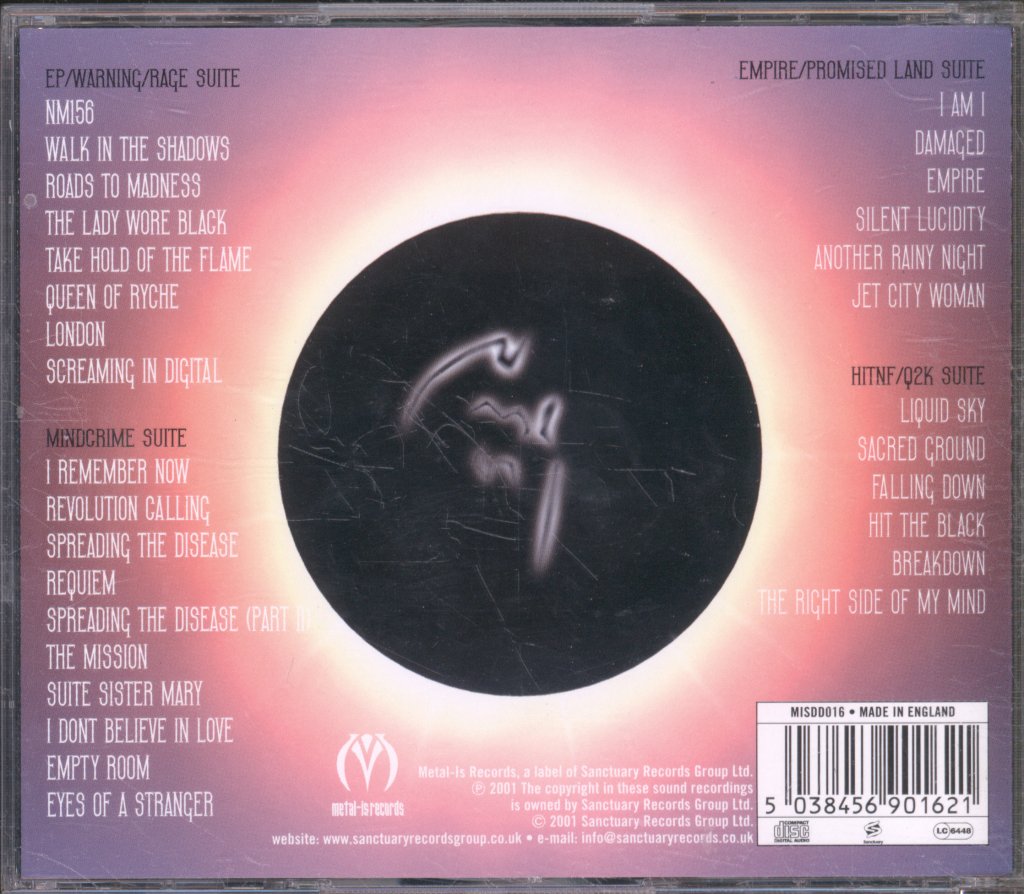 Queensrÿche - Live Evolution - Double Cd