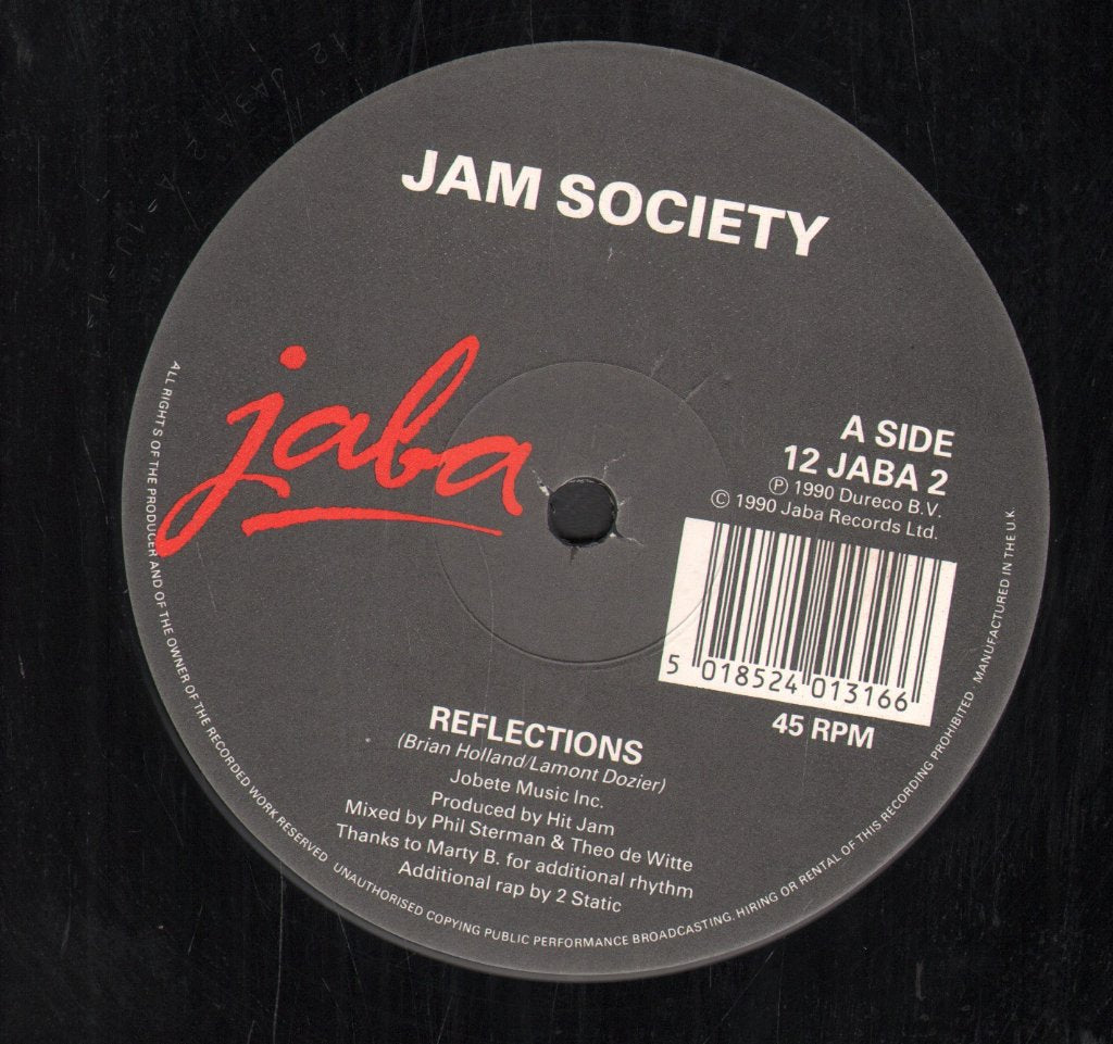Jam Society - Reflections - 12 Inch