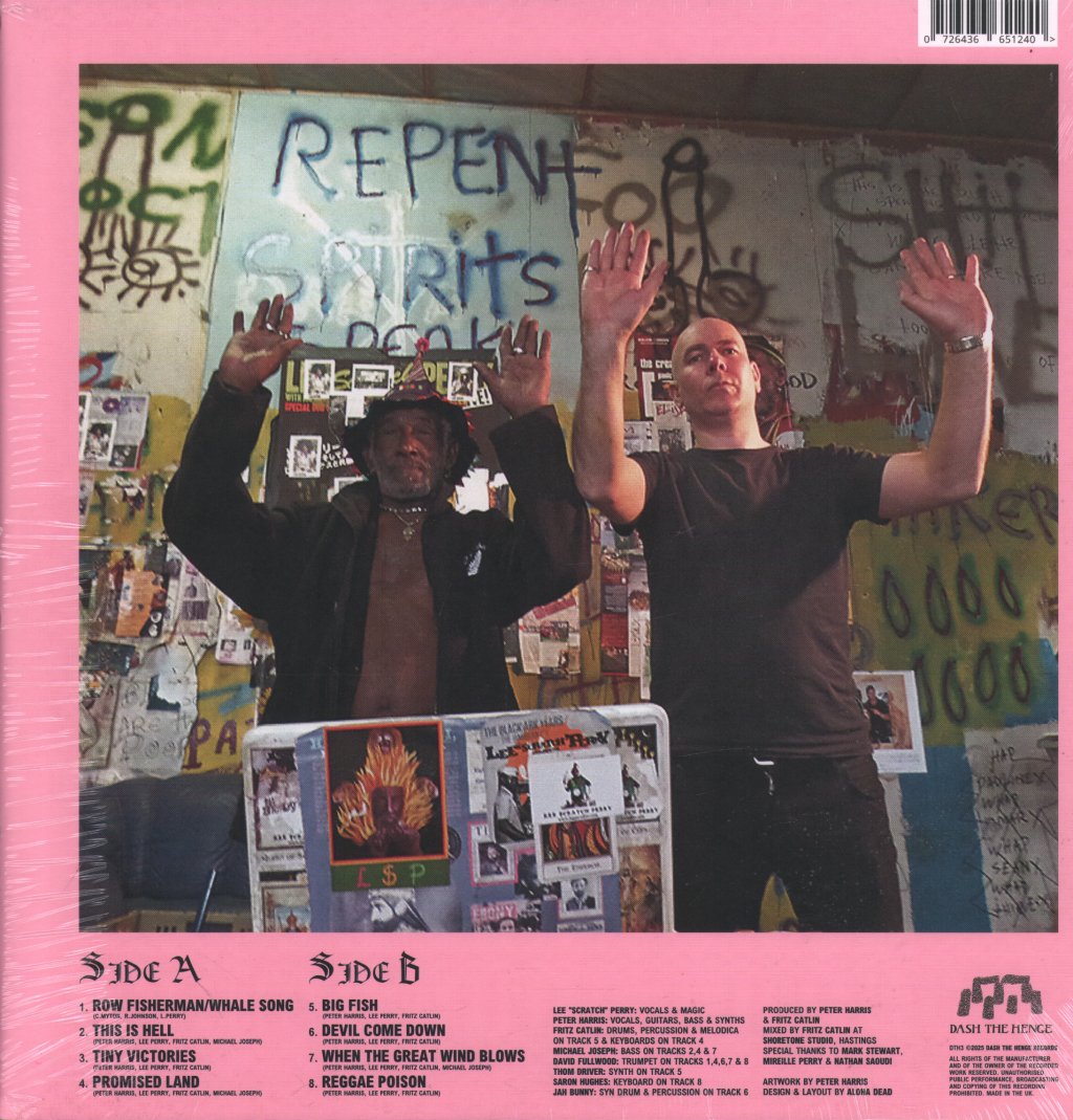 Peter Harris, Fritz Catlin, Lee Scratch Perry - Mercy - Lp