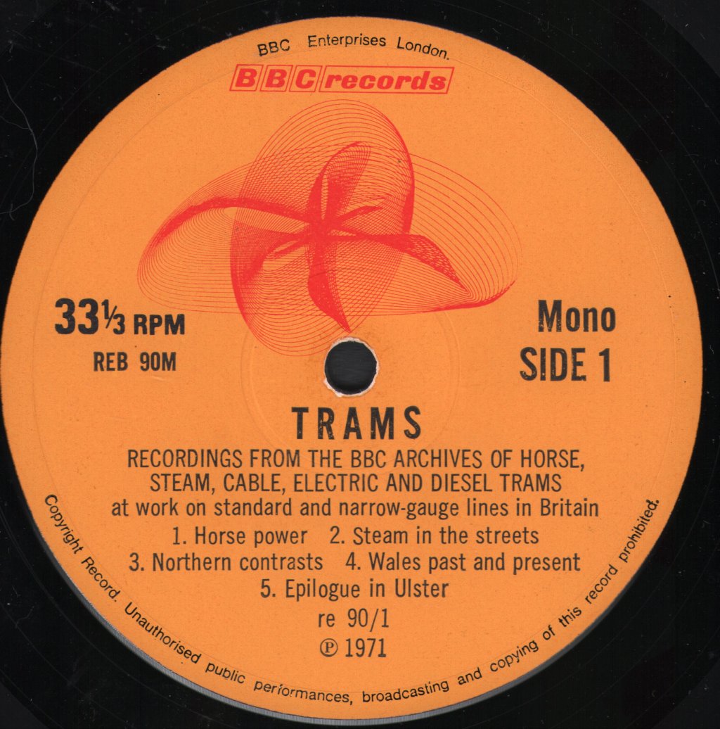 Various Artists - Trams - Lp