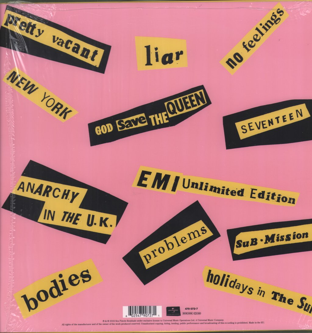Sex Pistols - Never Mind The Bollocks Here's The Sex Pistols - Lp