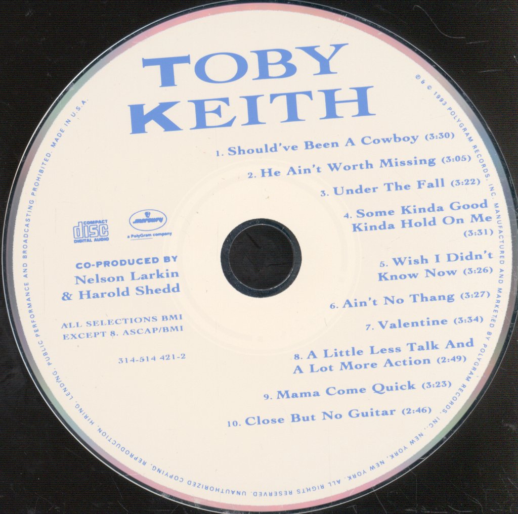 Toby Keith - Toby Keith - Cd