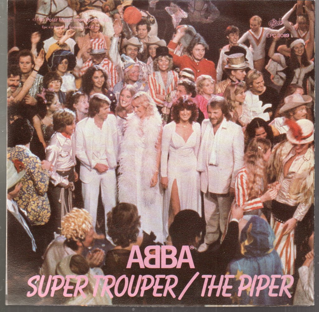 ABBA - Super Trouper / The Piper - 7 Inch