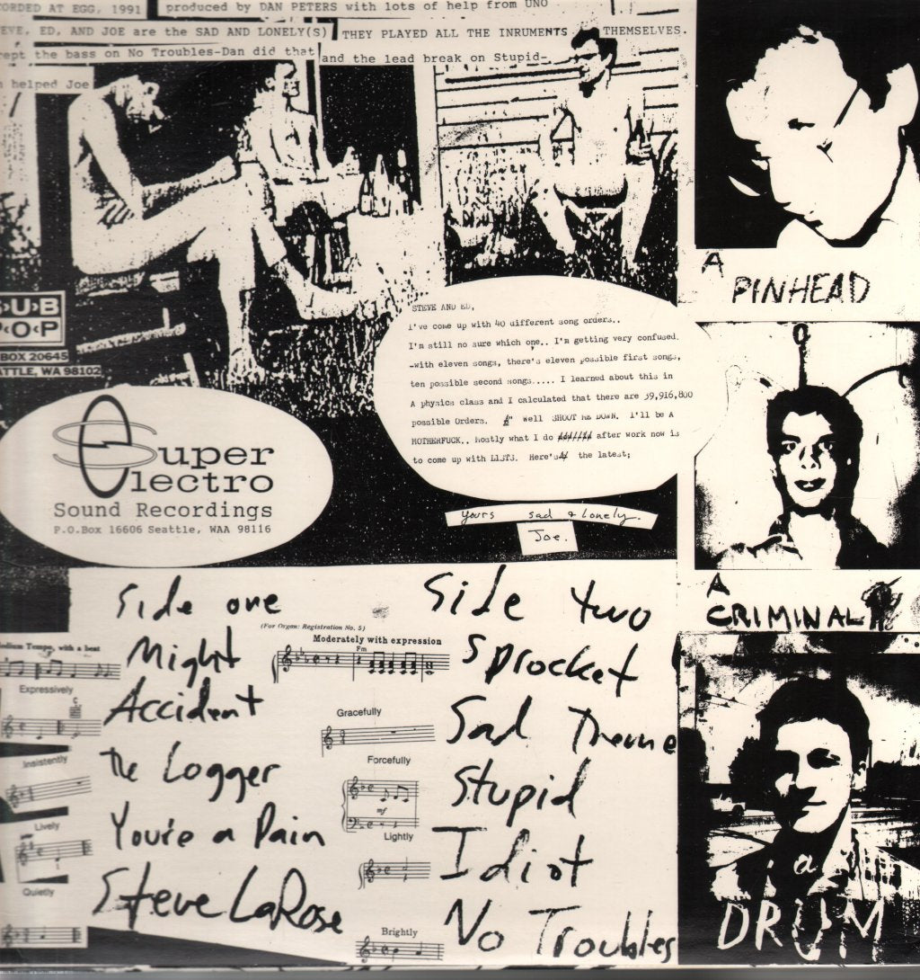 Sad And Lonely(s) - Sad And Lonely(s) - 12 Inch