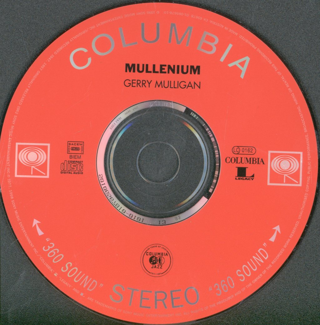 Gerry Mulligan - Mullenium - Cd
