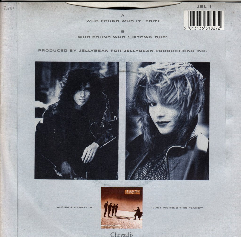 Jellybean Featuring Elisa Fiorillo - Who Found Who - 7 Inch