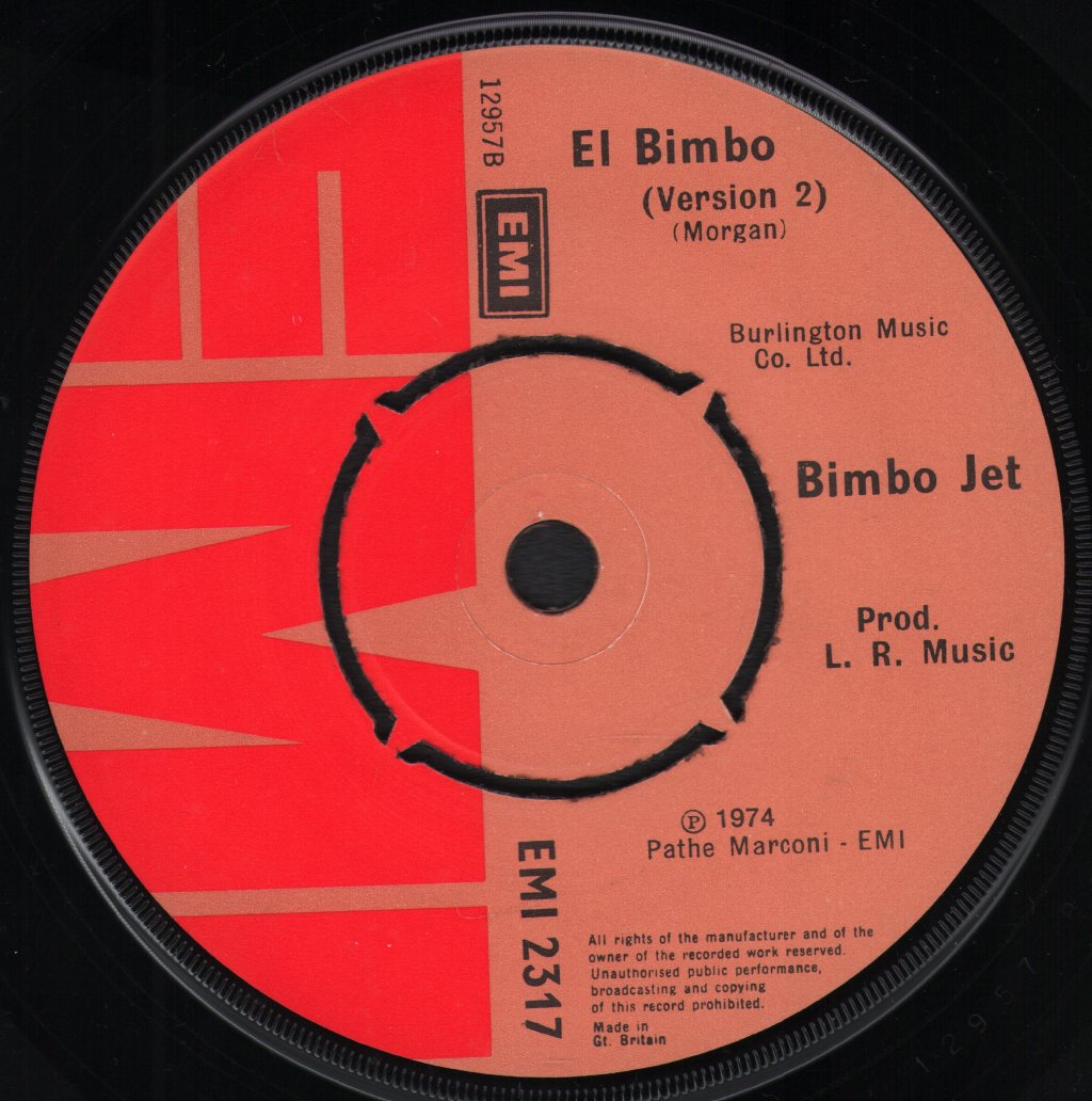 Bimbo Jet - El Bimbo - 7 Inch