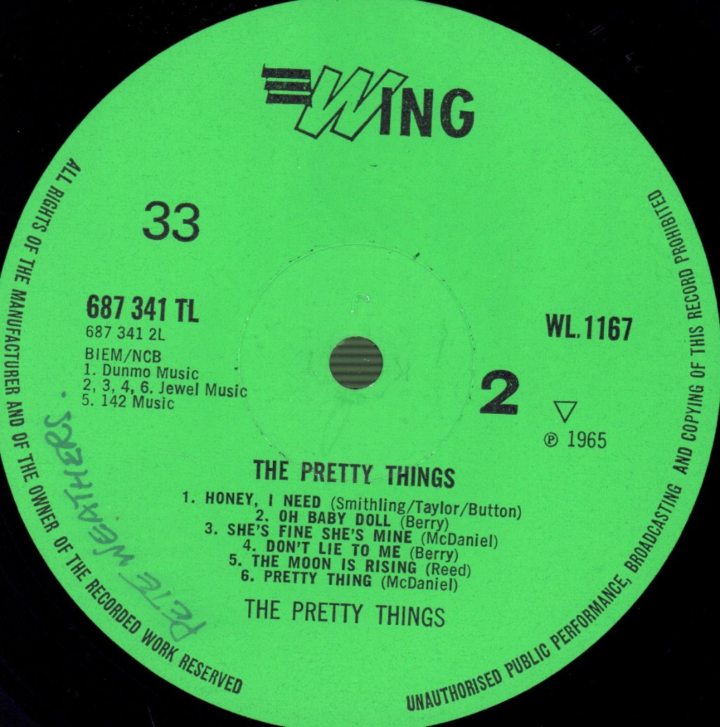 Pretty Things - Pretty Things - Lp