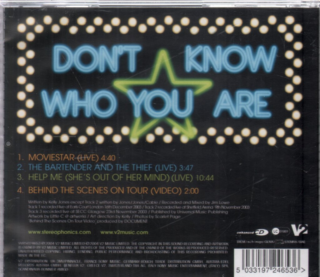 Stereophonics - Moviestar - Cd