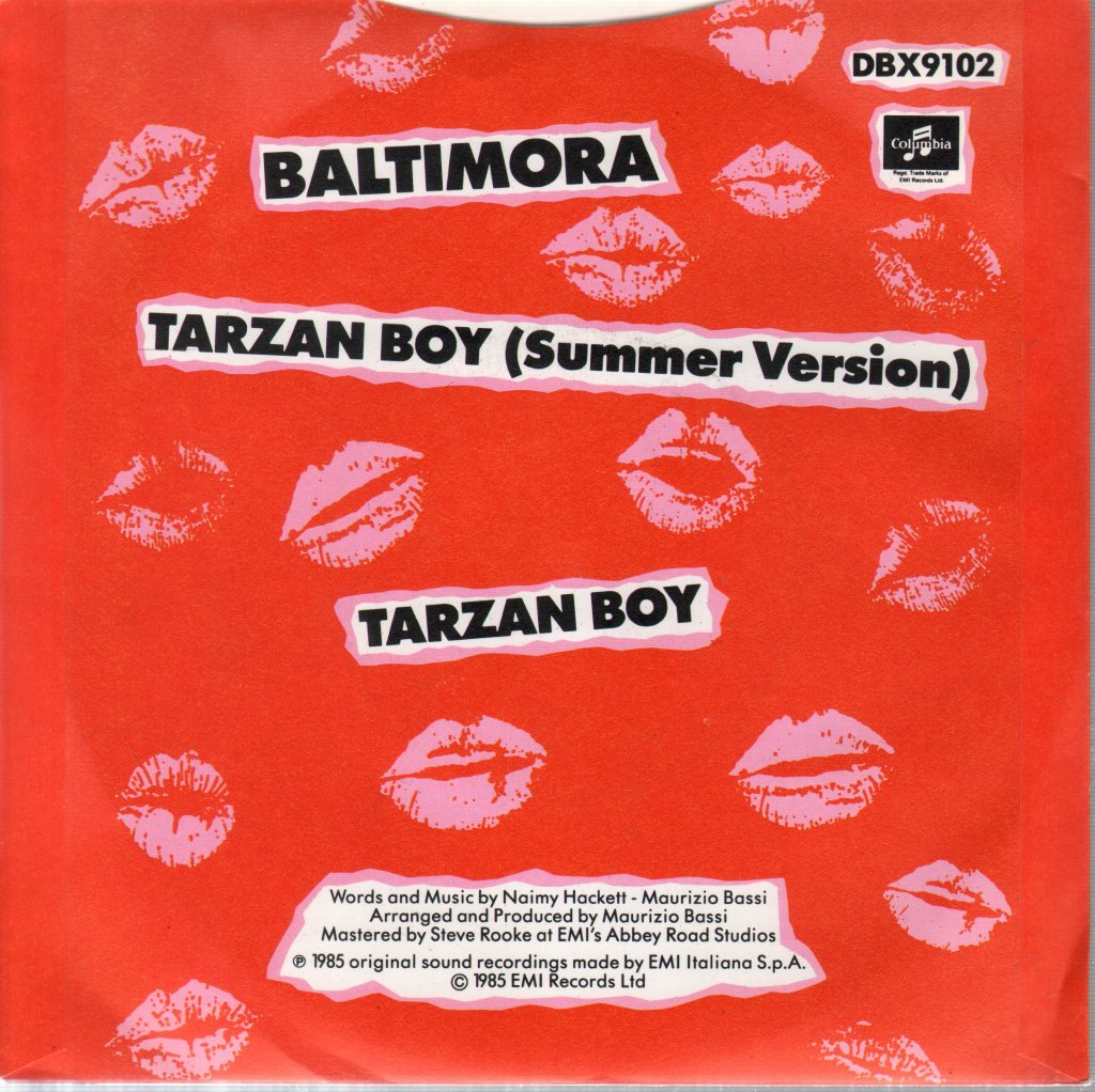Baltimora - Tarzan Boy - 7 Inch