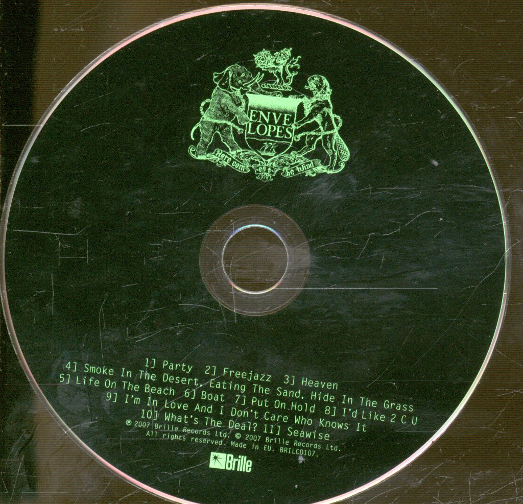 Envelopes - Here Comes The Wind - Cd