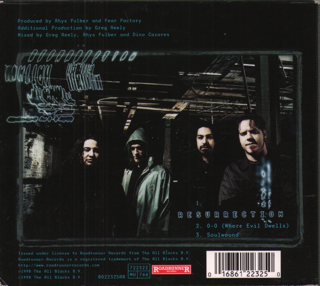 Fear Factory - Resurrection - Cd