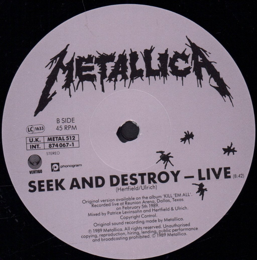 Metallica - One - 12 Inch