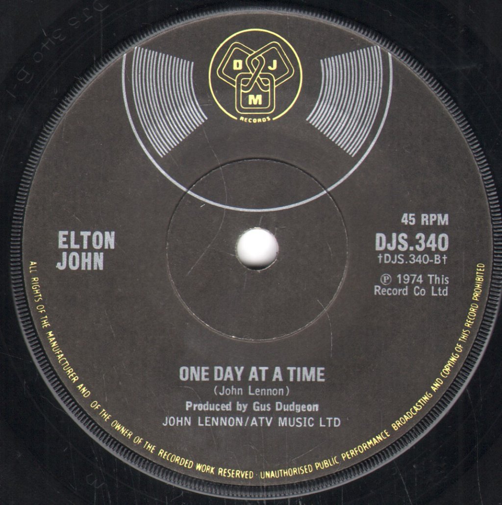 Elton John - Lucy In The Sky With Diamonds - 7 Inch