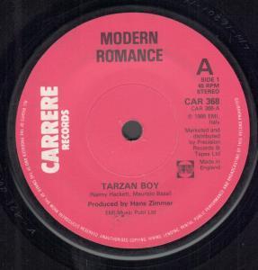Modern Romance - Tarzan Boy - 7 Inch