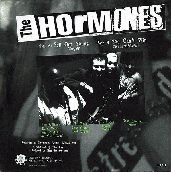 Hormones - Sell Out Young - 7 Inch