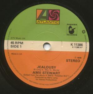 Amii Stewart - Jealousy - 7 Inch
