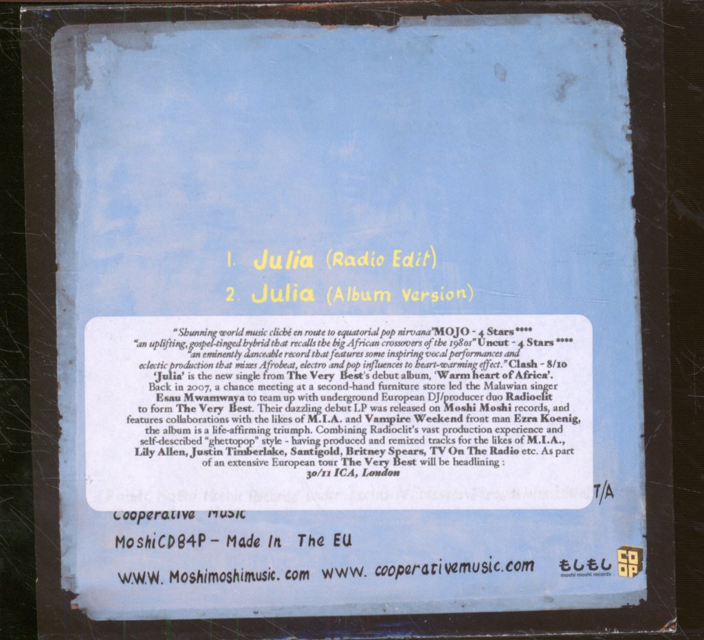 Very Best - Julia - Cd