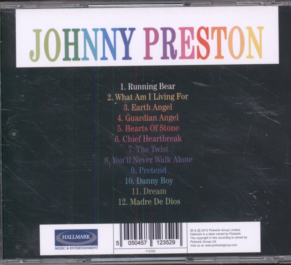 Johnny Preston - Running Bear - Cd