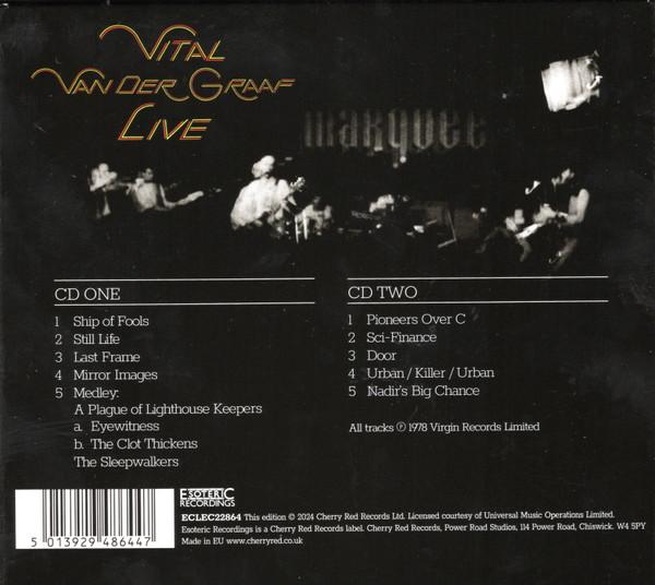 Van Der Graaf Generator - Vital - Double Cd