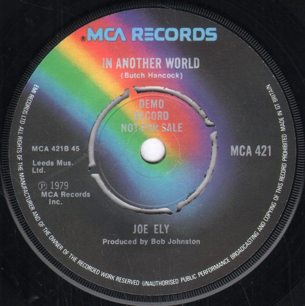 Joe Ely - Down On The Drag - 7 Inch