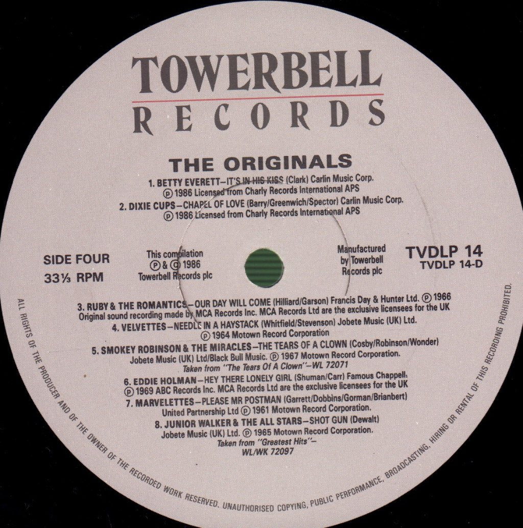 Various Artists - Originals - Double Lp